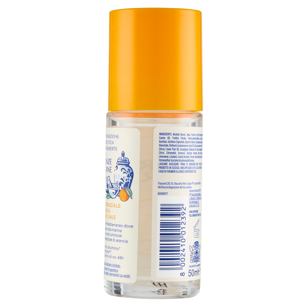 Neutro Roberts Essenze Italiane Siracusa Olio Essenziale di Arancia e Fiori di Sale 50 ml